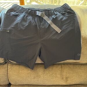 Outdoor Research Men's Ferrosi Shorts 7" Men's Size XL Black  Belted